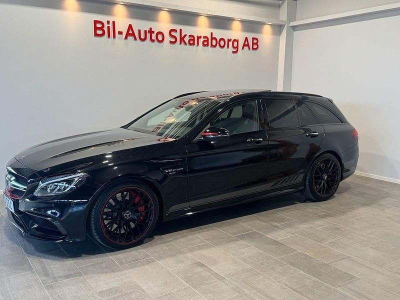 Begagnad Mercedes C63S AMG AMG 510 HK (375 kW) 2017 Svart Kombi