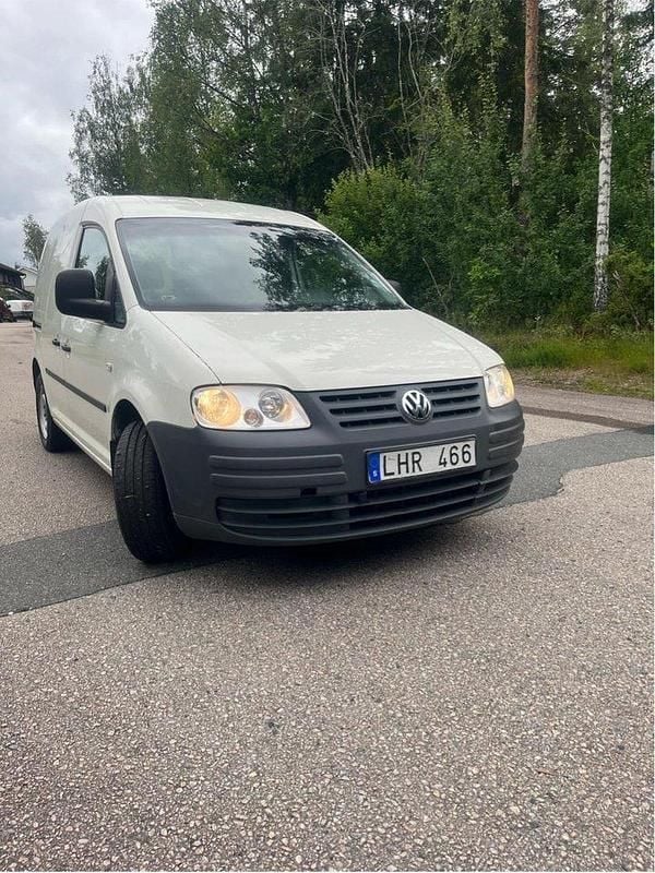 Vit Begagnad 2008 VW Caddy Minibuss | 34 000 kr (Bra pris) - Bild 1/4