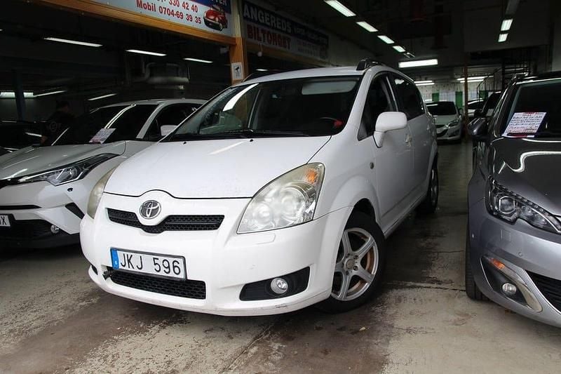 Begagnad Toyota Corolla 129 HK (94 kW) 2008 Vit Kombi