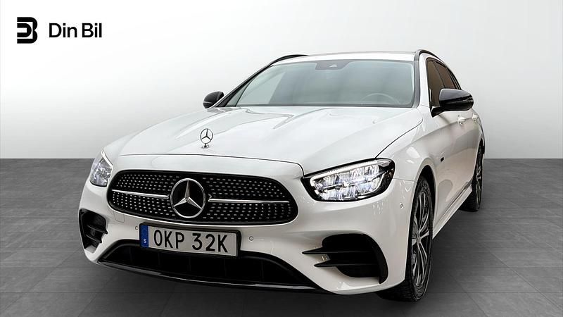 Vit Begagnad 2020 Mercedes E300 Kombi | 369 000 kr (Marknadspris) - Bild 1/4
