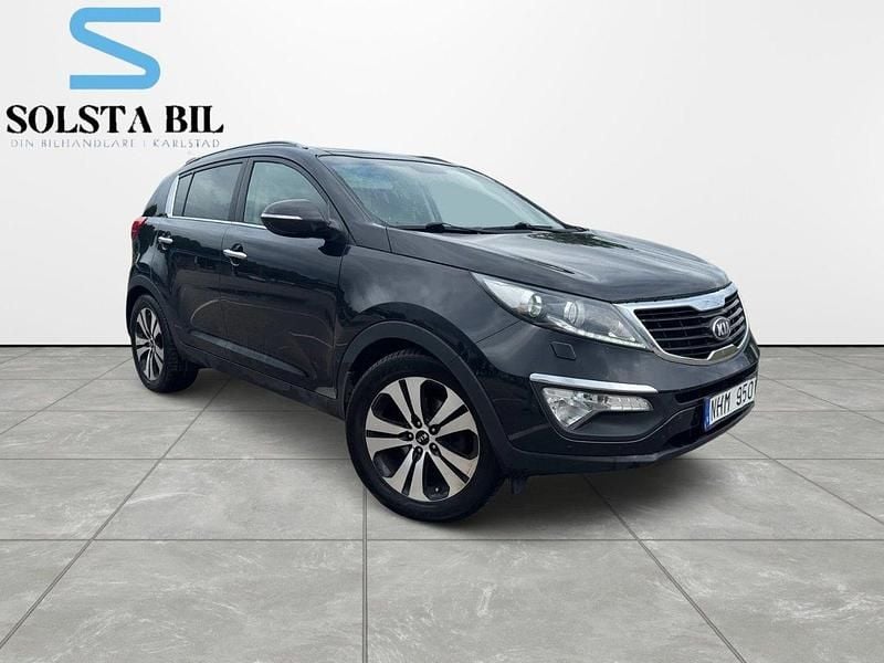 Svart Begagnad 2013 Kia Sportage SUV | 89 000 kr (Marknadspris) - Bild 1/4