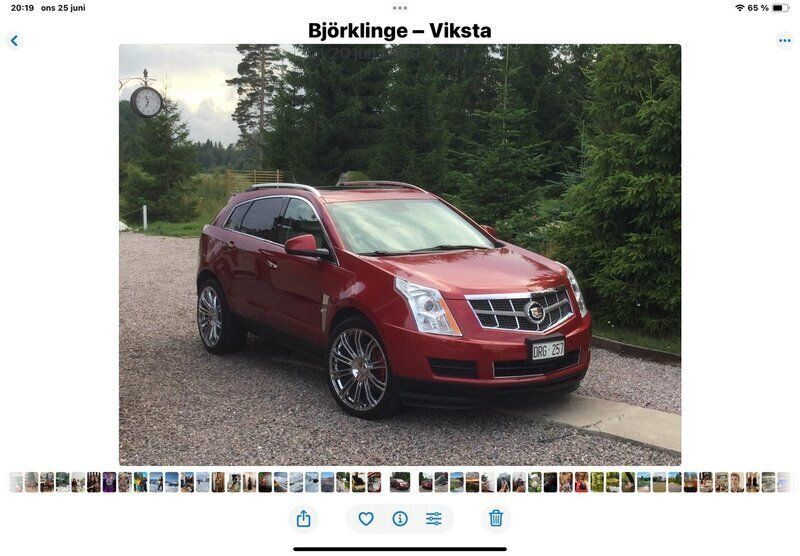 Röd Begagnad 2012 Cadillac SRX SUV | 159 000 kr - Bild 1/4