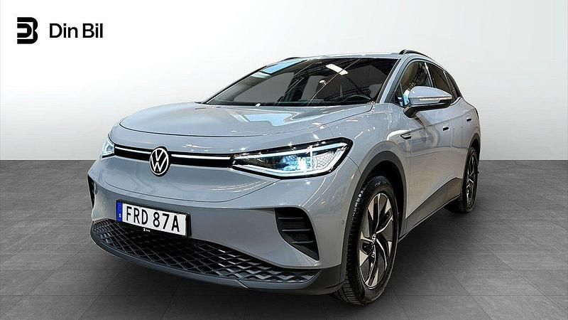 Grå (moonstone grey) Begagnad 2022 VW ID.4 Comfortline SUV | 384 900 kr (Lite dyr) - Bild 1/4