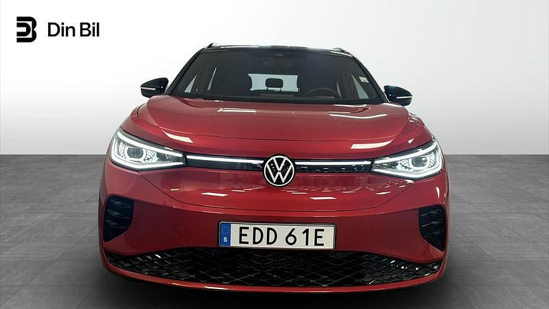 Begagnad VW ID.4 GTX 250 kW (340 HK) 2023 Mörkröd SUV