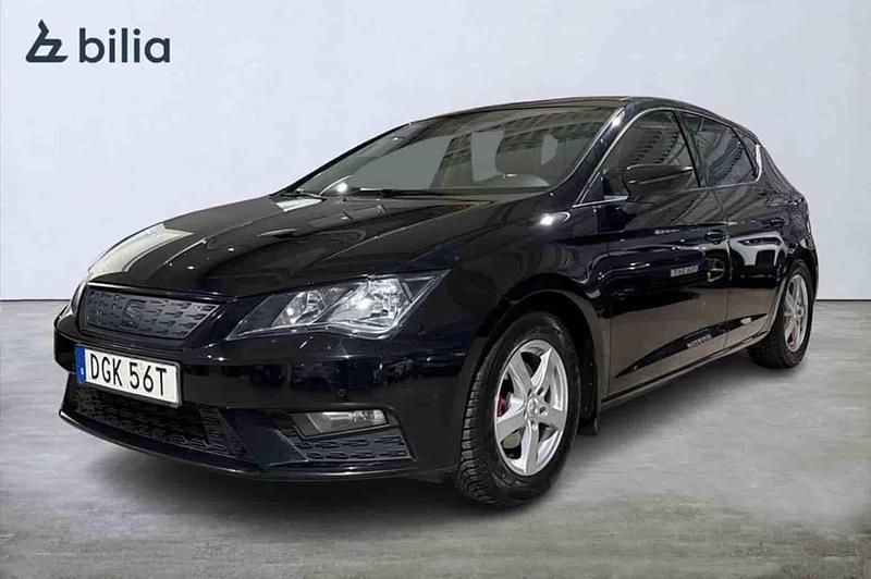 Svart Begagnad 2019 Seat Leon Ecomotive Halvkombi | 139 900 kr (Marknadspris) - Bild 1/1