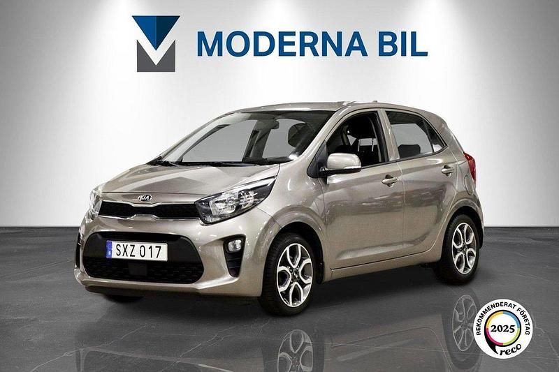 Grå Begagnad 2018 Kia Picanto Halvkombi | 79 900 kr (Marknadspris) - Bild 1/4