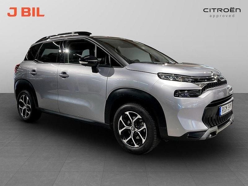 Grå Begagnad 2024 Citroën C3 Aircross Shine SUV | 189 900 kr (Bra pris) - Bild 1/4