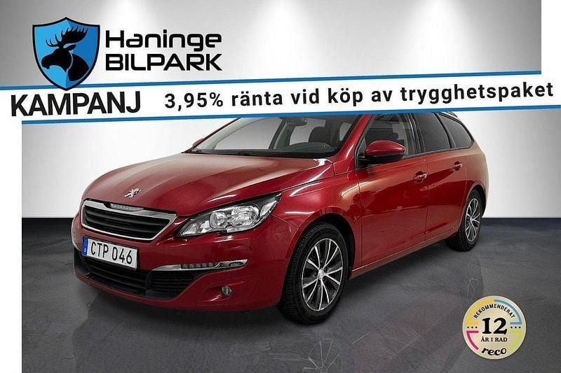 Röd Begagnad 2015 Peugeot 308 Kombi | 69 995 kr (Superpris) - Bild 1/2