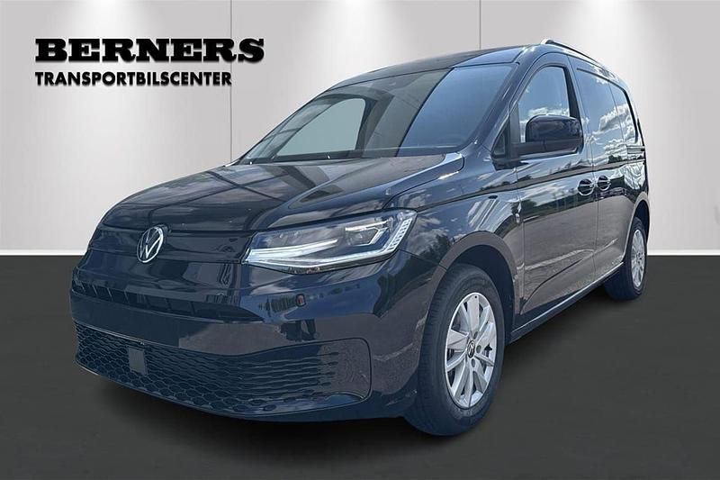 Svart Ny 2025 VW Caddy Minibuss | 464 625 kr (Lite dyr) - Bild 1/4