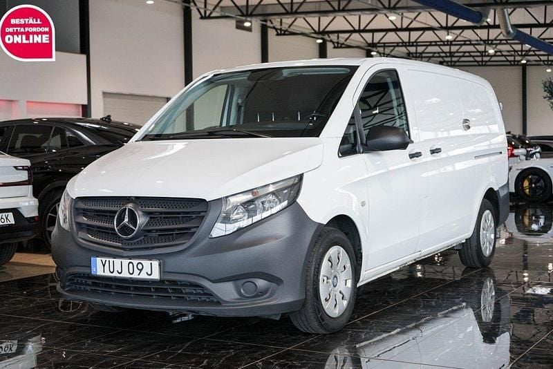 Vit Begagnad 2021 Mercedes Vito Van | 282 500 kr (Superpris) - Bild 1/4