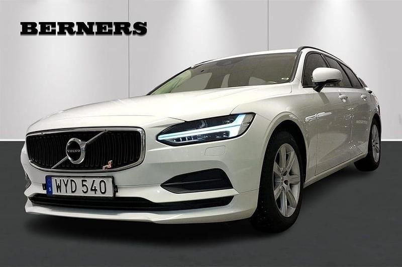 Vit Begagnad 2018 Volvo V90 Kombi | 249 900 kr (Marknadspris) - Bild 1/4