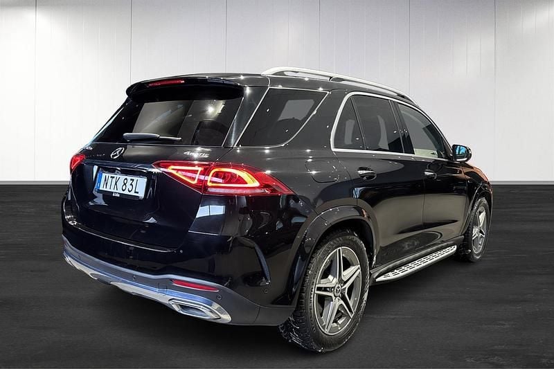 Begagnad Mercedes GLE350 2021 Svart