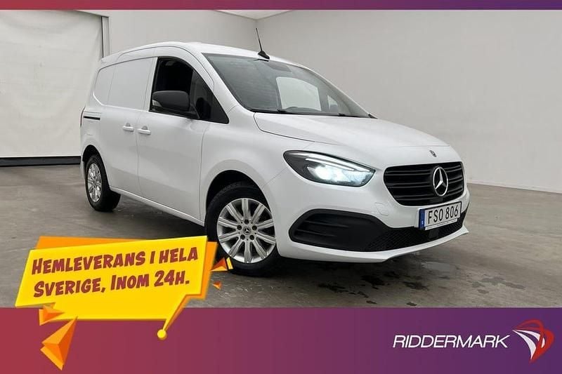 Vit Begagnad 2022 Mercedes Citan 110 Van | 159 800 kr (Marknadspris) - Bild 1/3