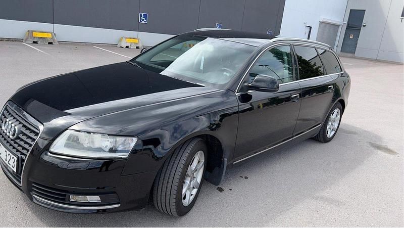 Svart Begagnad 2010 Audi A6 Proline Kombi | 58 900 kr (Marknadspris) - Bild 1/4