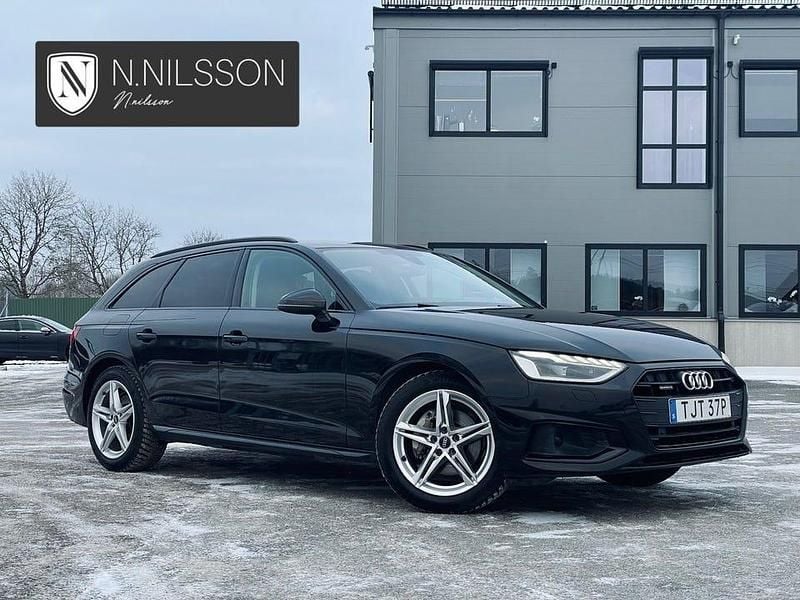 Begagnad Audi A4 Advanced 204 HK (150 kW) 2021 Svart Kombi