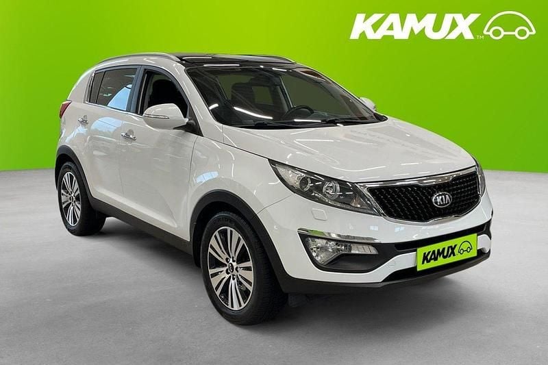 Vit Begagnad 2014 Kia Sportage SUV | 109 800 kr (Marknadspris) - Bild 1/4