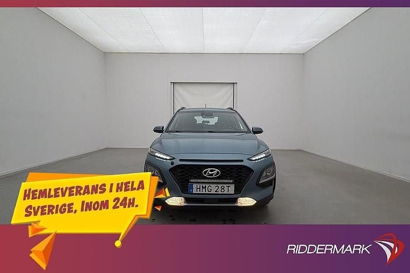 Begagnad Hyundai Kona Trend 177 HK (130 kW) 2019 Blå SUV