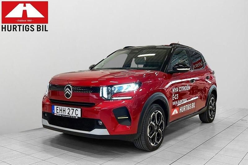 Begagnad Citroën e-C3 83 kW (113 HK) 2025 Rödmet Halvkombi