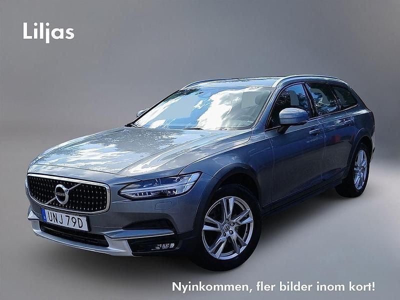 Grå Begagnad 2019 Volvo V90 CC SE Kombi | 299 000 kr (Marknadspris) - Bild 1/4