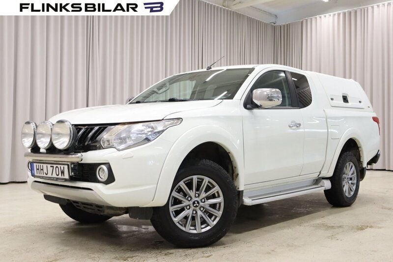 Vit Begagnad 2019 Mitsubishi L200 Pickup | 284 900 kr (Marknadspris) - Bild 1/4