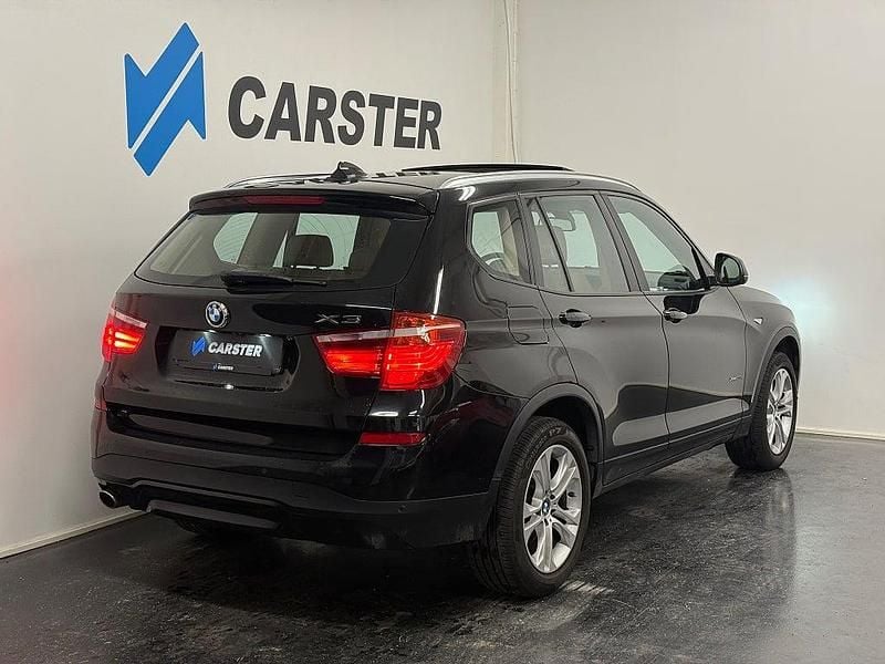 Begagnad BMW X3 190 HK (139 kW) 2016 Svart SUV