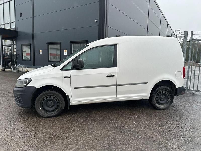 Begagnad VW Caddy 150 HK (110 kW) 2018 Vit Minibuss