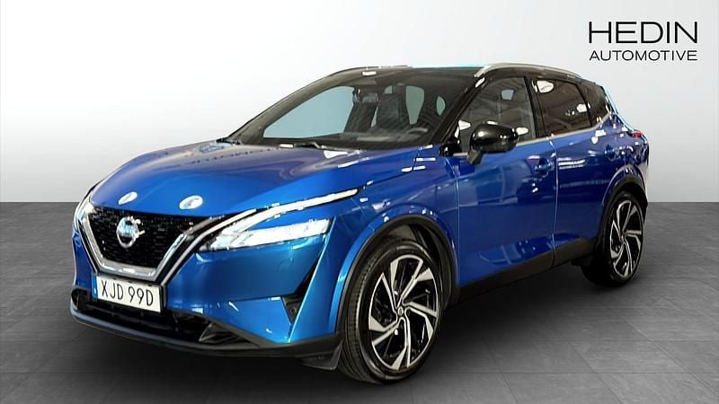 Svart Begagnad 2022 Nissan Qashqai Tekna+ SUV | 299 900 kr (Lite dyr) - Bild 1/4