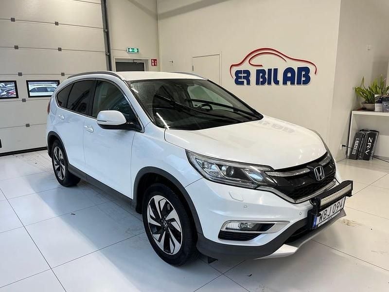 Vit Begagnad 2015 Honda CR-V Elegance SUV | 149 900 kr (Marknadspris) - Bild 1/4