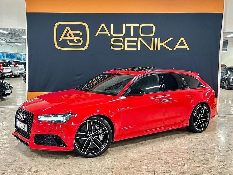 Röd Begagnad 2017 Audi RS6 Exclusive Kombi | 619 900 kr (Marknadspris) - Bild 1/4