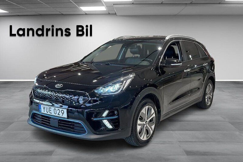 Svart Begagnad 2018 Kia e-Niro 2 SUV | 199 300 kr (Marknadspris) - Bild 1/4