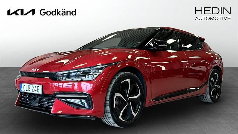 Begagnad Kia EV6 GT-Line 239 kW (325 HK) 2021 Svart metallic SUV