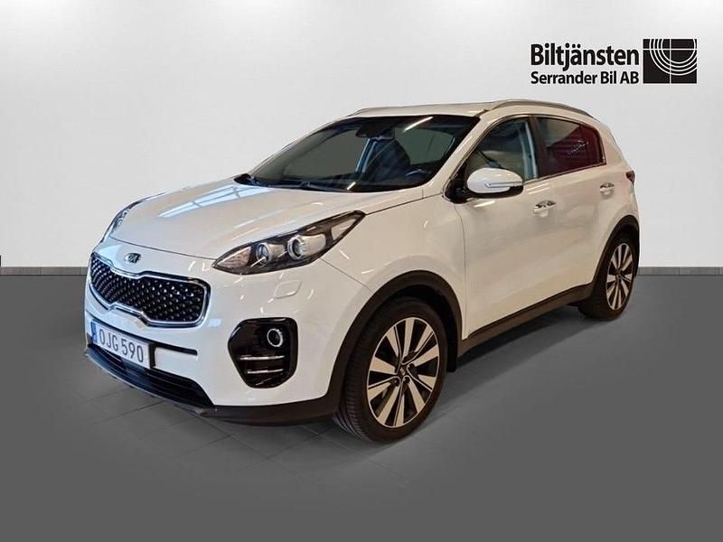 Vit Begagnad 2017 Kia Sportage Advance SUV | 189 900 kr (Lite dyr) - Bild 1/4