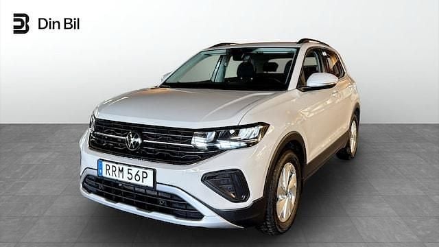 Ljusgrå Begagnad 2023 VW T-Cross Life SUV | 204 900 kr (Marknadspris) - Bild 1/4
