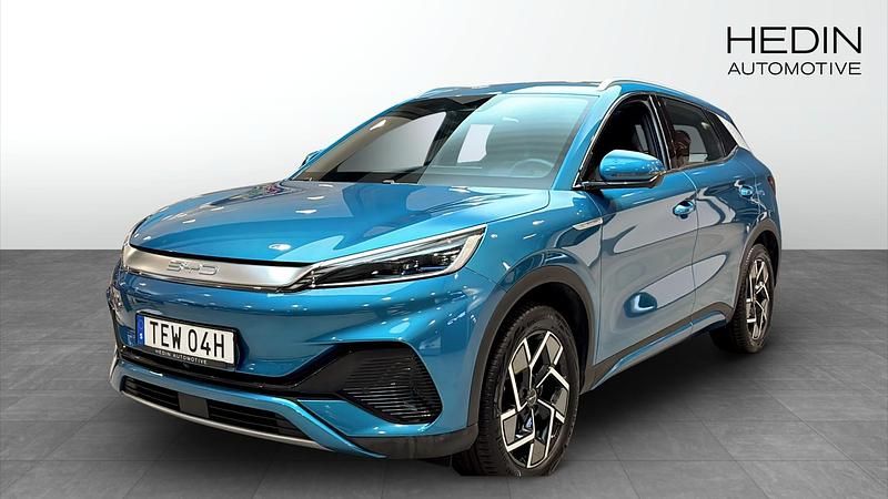 Begagnad BYD Atto 3 150 kW (204 HK) 2022 Blå SUV