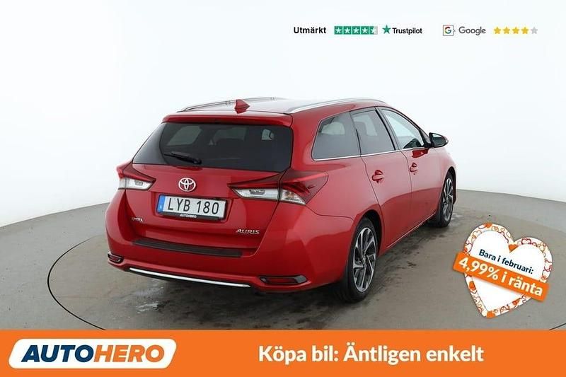Begagnad Toyota Auris Touring Sports Active 113 HK (83 kW) 2015 Mörkröd Kombi