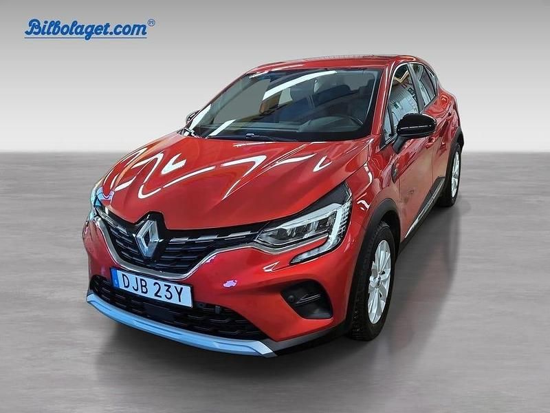 Röd Begagnad 2021 Renault Captur Zen SUV | 189 900 kr (Marknadspris) - Bild 1/4
