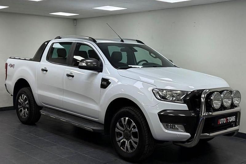 Vit Begagnad 2017 Ford Ranger Wildtrack Pickup | 259 900 kr (Lite dyr) - Bild 1/4