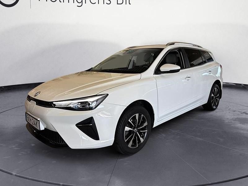 Vit Begagnad 2022 MG MG5 EV Kombi | 179 900 kr (Marknadspris) - Bild 1/4