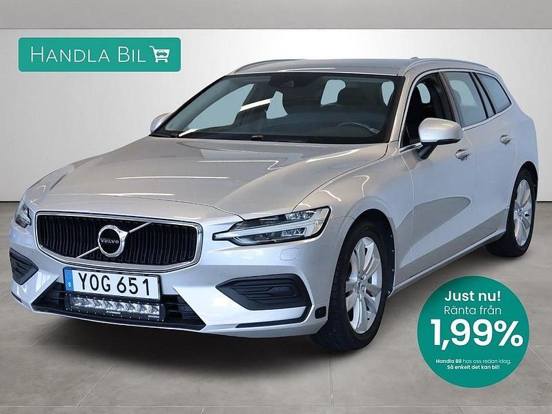 Silver Begagnad 2018 Volvo V60 Kombi | 239 900 kr (Marknadspris) - Bild 1/4