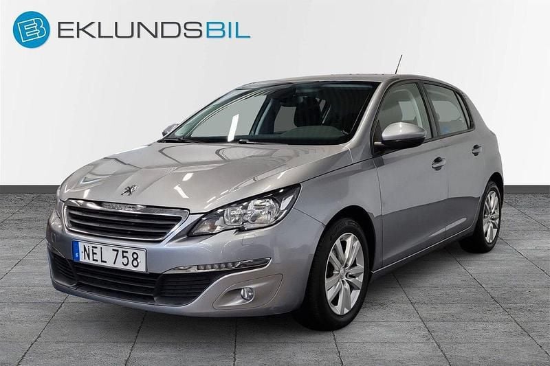 Grå Begagnad 2017 Peugeot 308 Active Halvkombi | 119 900 kr (Marknadspris) - Bild 1/4