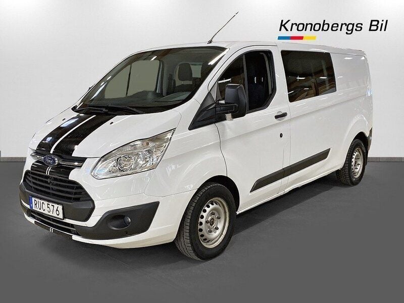 Vit Begagnad 2016 Ford Transit Custom Van | 179 900 kr - Bild 1/4