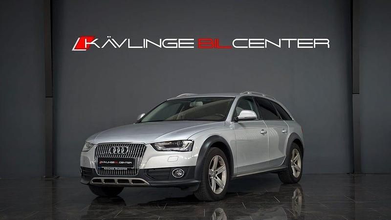 Silver Begagnad 2013 Audi A4 Allroad Comfort Kombi | 99 900 kr (Marknadspris) - Bild 1/4