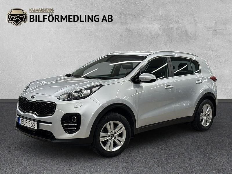 Grå Begagnad 2016 Kia Sportage Advance SUV | 129 900 kr (Lite dyr) - Bild 1/4