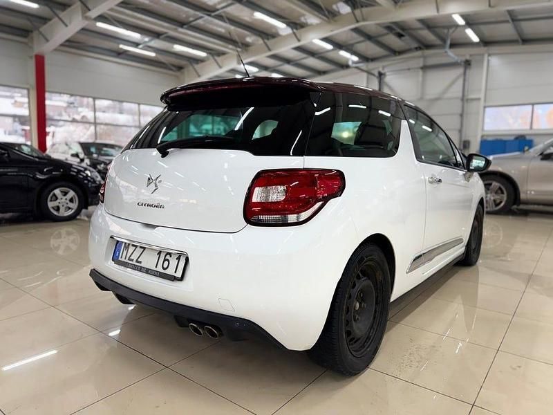 Begagnad Citroën DS3 112 HK (82 kW) 2012 Vit Halvkombi