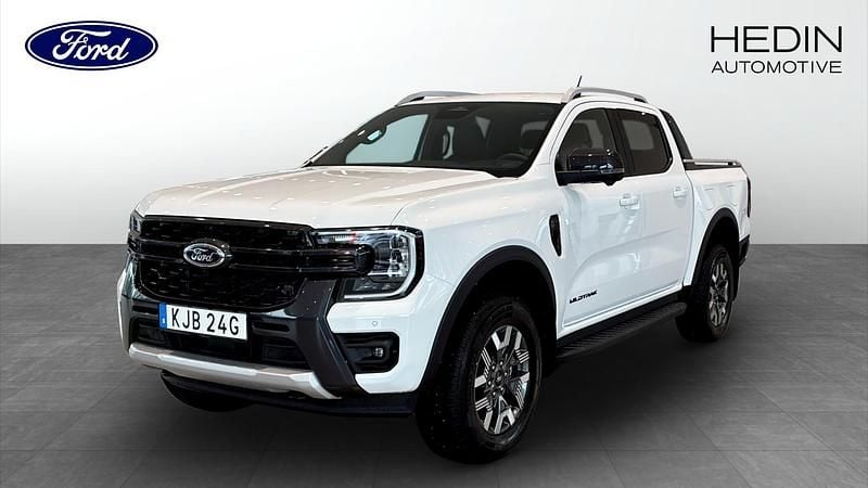 Ny Ford Ranger Wildtrack 280 HK (205 kW) 2025 Vit Pickup