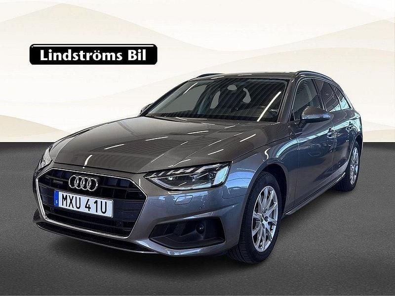 Grå Begagnad 2020 Audi A4 Kombi | 299 900 kr (Marknadspris) - Bild 1/3