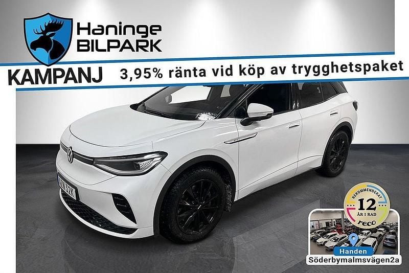 Vit Begagnad 2022 VW ID.4 GTX SUV | 369 900 kr (Marknadspris) - Bild 1/2