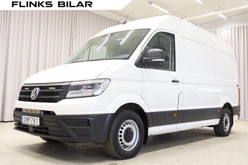 Vit Begagnad 2018 VW Crafter Van | 219 900 kr (Marknadspris) - Bild 1/4