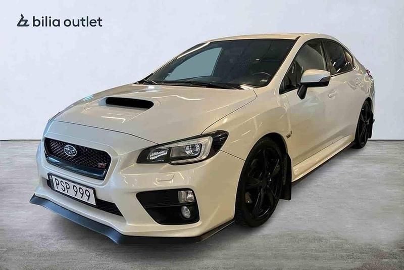 Vit Begagnad 2014 Subaru WRX STI Sedan | 284 900 kr - Bild 1/1
