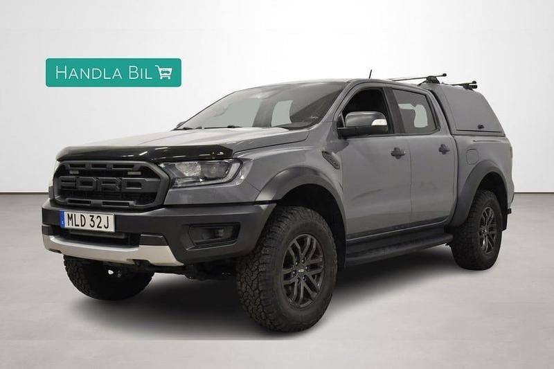 Grå Begagnad 2021 Ford Ranger Raptor Pickup | 499 900 kr (Dyr) - Bild 1/4